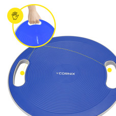 Балансувальна платформа Cornix кругла, пластикова Blue/Grey, код: XR-0445