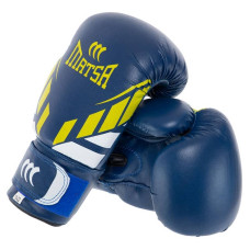 Рукавички боксерські Matsa Юніор 2 унцій, синій, код: MA-7757_2BL
