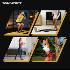 Набір резинок для фітнесу Trex Sport TX-004PB Power Band 4в1 2-41кг, код: 5902308237315
