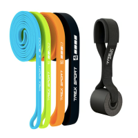 Набір резинок для фітнесу Trex Sport TX-004PB Power Band 4в1 2-41кг, код: 5902308237315