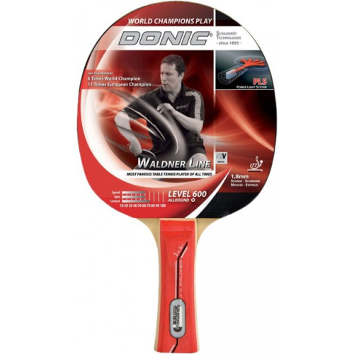 Ракетка для пінг-понгу Donic Waldner 600 new, код: 4000885338621