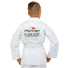 Кімоно для карате Matsa, розмір 0 (зріст 130см), білий, код: MTR082_0W