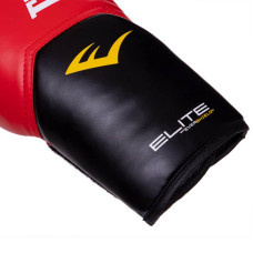 Рукавички боксерські Everlast Pro Style Elite 16 унцій, червоний-чорний, код: P00001200-S52
