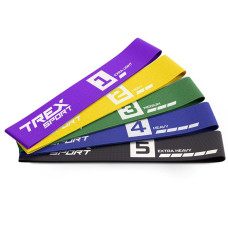Набір резинок для фітнесу Trex Sport TX-033PRA 2,5-25кг set A, код: 5902308235083
