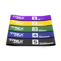 Набір резинок для фітнесу Trex Sport TX-033PRA 2,5-25кг set A, код: 5902308235083