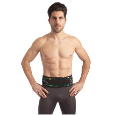 Пояс атлетичний Fairtex L, чорний-зелений, код: 167772_L