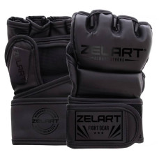 Рукавички для змішаних єдиноборств MMA Zelart XXS, чорний, код: BO-5699_XXSBK