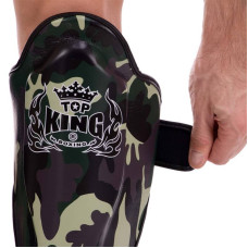 Захист гомілки та стопи для єдиноборств Top King Empower Camouflage XL камуфляж зелений, код: TKSGEM-03_XLG-S52