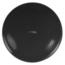 Балансувальна подушка-диск Cornix 33 см (сенсомоторна) масажна Black, код: XR-0052