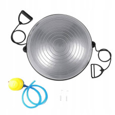 Балансувальна платформа Springos Bosu Ball 570 мм, срібний, код: BT0002