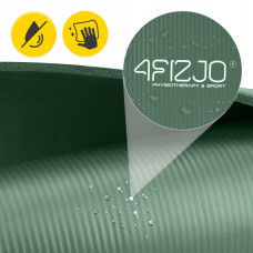 Килимок для йоги та фітнесу 4Fizjo NBR 1800x600x10 мм, салатовий, код: P-5905973406680