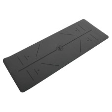 Килимок для йоги Record PU резина 1830x680x5 мм, світло-сірий, код: FI-3867_LGR