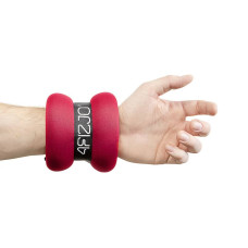 Обважнювачі-манжети для ніг та рук 4FIZJO 2 x 1 кг Black/Red, код: P-5907739311085