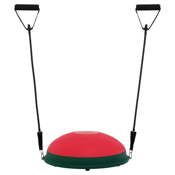 Балансувальна платформа напівсфера з еспандерами Bosu Bloom червоний, код: LB7052