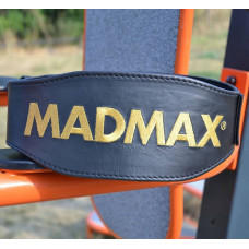 Пояс для важкої атлетики MadMax Restless & Wild Black XL, код: MFB-999_XL