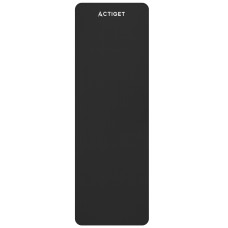 Килимок для йоги та фітнесу Actiget NBR 183 x 61 x 1 cм, чорний, код: ACT0020