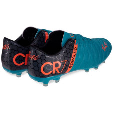 Бутси футбольні Owaxx Ronaldo CR7 розмір 44 (28см), бірюзовий-чорний, код: 1908-39-44_44BBK
