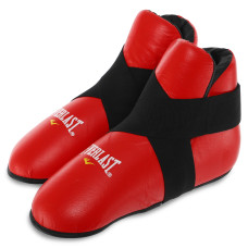 Фути захист ніг для єдинорборств Everlast M (39-40), червоний, код: EV-1815L_MR