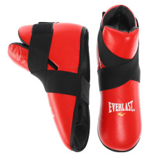Фути захист ніг для єдинорборств Everlast M (39-40), червоний, код: EV-1815L_MR