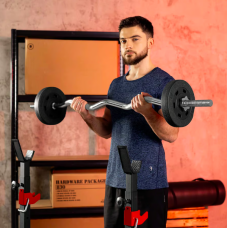 Гриф W-подібний Hop-Sport 120см (30мм),код: 5902308207479