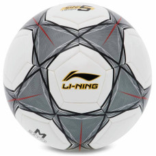 М'яч футбольний LI-Ning №5, білий-чорний, код: LFQK635-1-S52