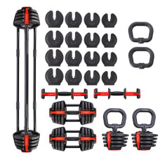 Гантелі 3в1 HMS SGR18 Pro Set 20 кг, код: 5907695553574-IN
