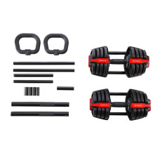 Гантелі 3в1 HMS SGR18 Pro Set 20 кг, код: 5907695553574-IN
