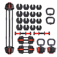 Гантелі 3в1 HMS SGR18 Pro Set 20 кг, код: 5907695553574-IN