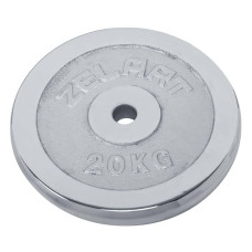 Диски хромовані Zelart d-30мм, 20кг, код: TA-7786-20-S52