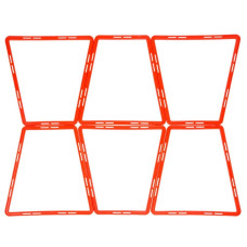 Тренувальна підлоги сітка PlayGame Agility Grid трапециевидна, помаранчевий, код: C-1413_OR