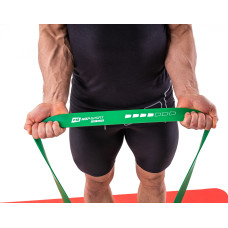 Резинка для фітнесу Hop-Sport 23-57кг HS-L044RR зелена, код: 5902308217492