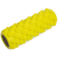 Роллер для занять йогою і пілатесом FitGo Grid Bubble Roller, чорний, код: FI-5714_BK