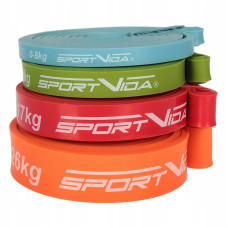 Еспандер-петля SportVida Power Band 4 шт 0-26 кг, код: SV-HK0341