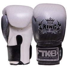 Рукавички боксерські  Top King Super Star шкіряні 16 унцій, чорний-золотий, код: TKBGSS-01_16Y-S52