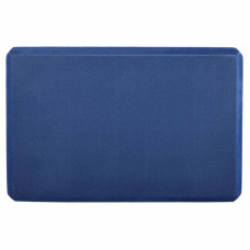 Блок для йоги пробковий Bloom 229x100x150 мм, синій, код: LB7040_BL