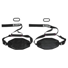 Підвісні петлі для преса (петлі Береша) Ezous Ab Straps Handle, чорний, код: M-01