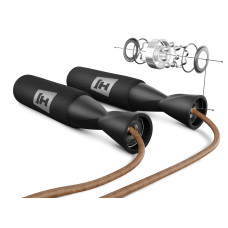 Скакалка шкіряна 275см Hop-Sport HS-L015JR, код: 5902308217829