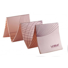 Розкладний килимок для йоги LiveUp Foldable Yoga Mat 1730x610x2 мм, рожевий, код: 6951376104721