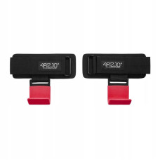 Гачки для перекладини та тяги 4FIZJO Hooks Black/Red, код: P-5907739314789
