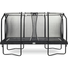 Садовий батут Salta Premium Black Edition 396 x 244 см з внутрішньою сіткою, чорний, код: M-6280692-IN