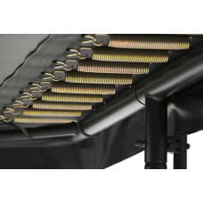 Садовий батут Salta Premium Black Edition 396 x 244 см з внутрішньою сіткою, чорний, код: M-6280692-IN