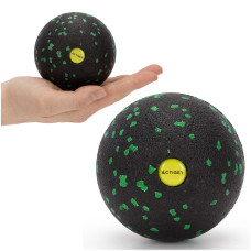 Масажний м'яч Actiget EPP 8 см Black/Green, код: ACT0096