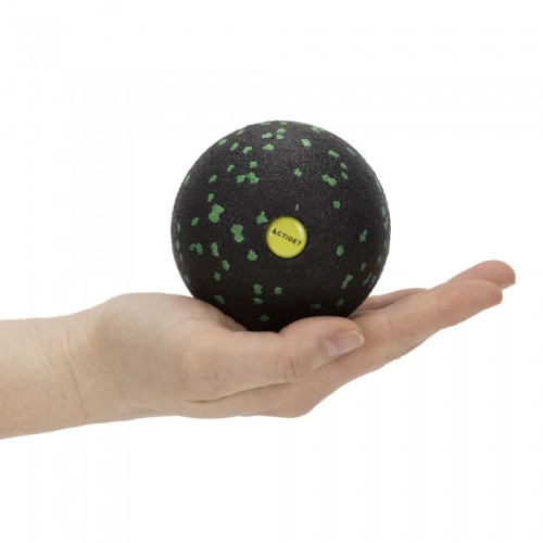 Масажний м'яч Actiget EPP 8 см Black/Green, код: ACT0096