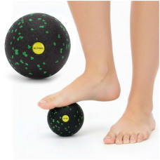 Масажний м'яч Actiget EPP 8 см Black/Green, код: ACT0096