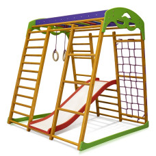 Дитячий спортивний комплекс для квартири SportBaby Карамелька Plus 1, код: Карамелька Plus 1