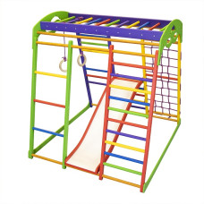 Дитячий спортивний комплекс для квартири SportBaby Карамелька Plus 1, код: Карамелька Plus 1