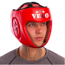 Шолом боксерський Velo XL, червоний, код: 3080_XLR-S52