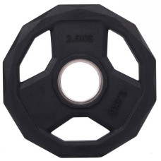 Млинці (диски) поліуретанові BioGym 51мм 2,5 кг чорний, код: SC-3858-2_5-S52