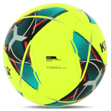 М"яч футбольний Kelme Vortex 21.1 №5 PU, жовтий, код: 8101QU5003-9905-5-S52