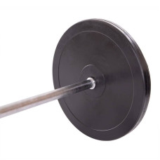 Штанга пряма BioGym Shuang Cai Sports з гумовими млинцями 98кг, код: TA-1139-98R-S52